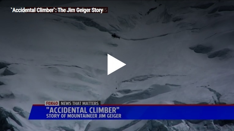 The documentary that was filmed about Jim Geiger, the oldest American to attempt climbing Mt. Everest, will shown during the 2018 Napa Film Festival.