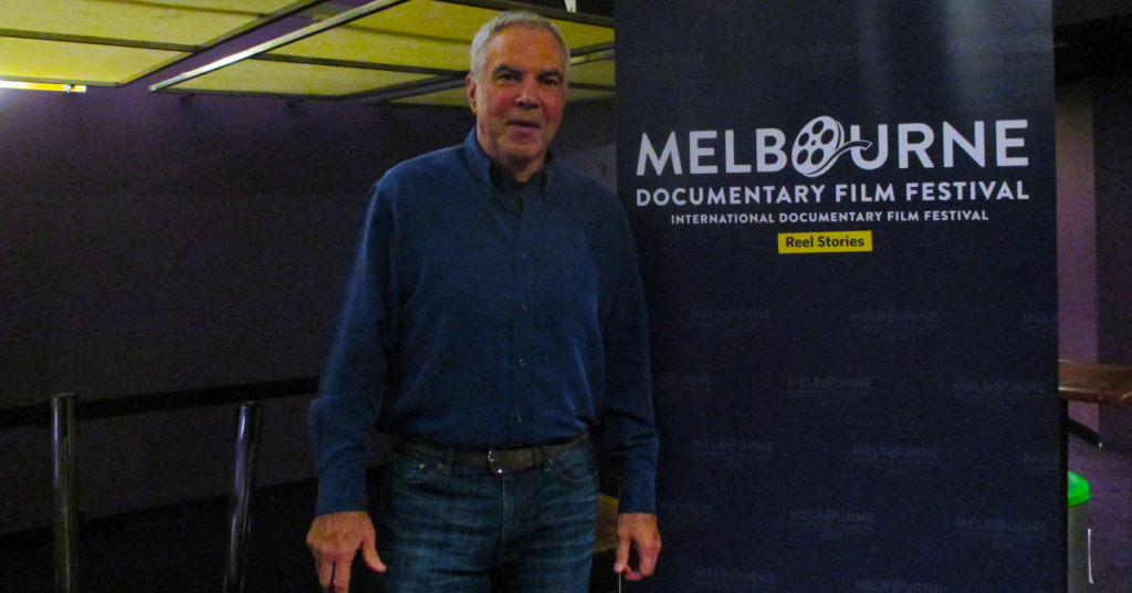 Jim Geiger at the Melbourne International Documentary Film Festival